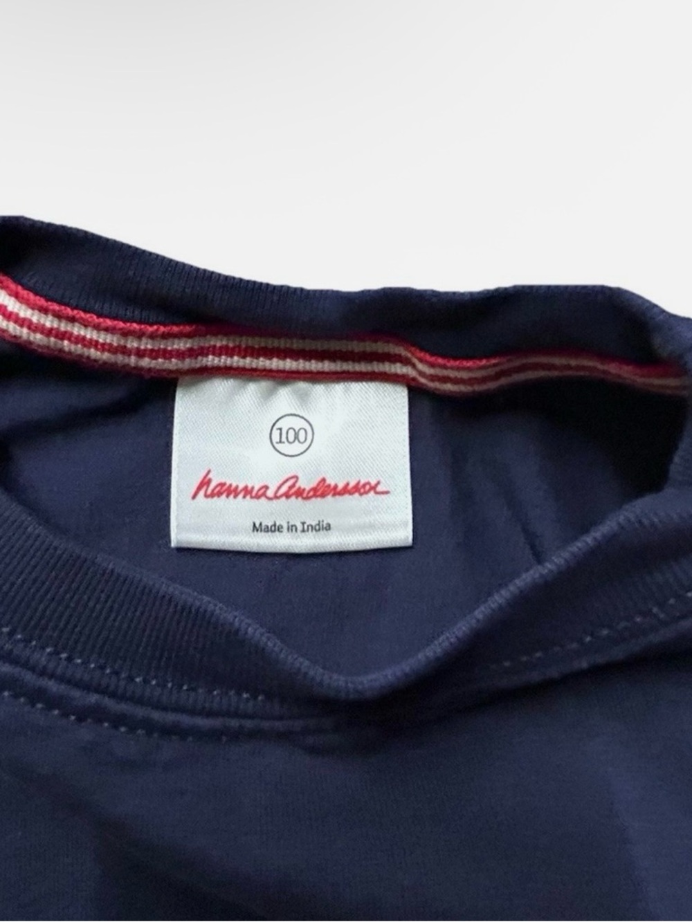 Toddler Boy Hanna Andersson Navy Blue Long Sleeve Shirt Polar Bear Size 100 4T - Picture 3 of 3